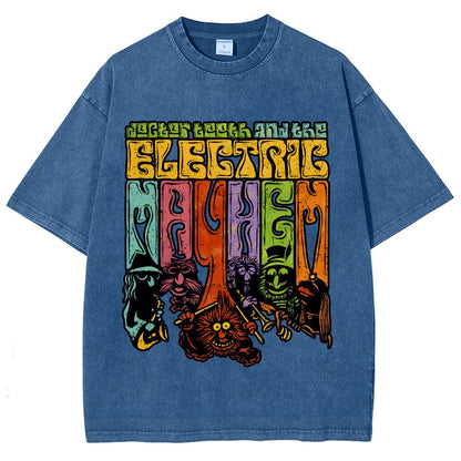 The Psychedelic Mayhem Vintage Distressed T-shirt