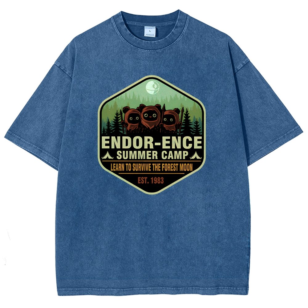 Elysian-Ence Vintage Distressed T-shirt