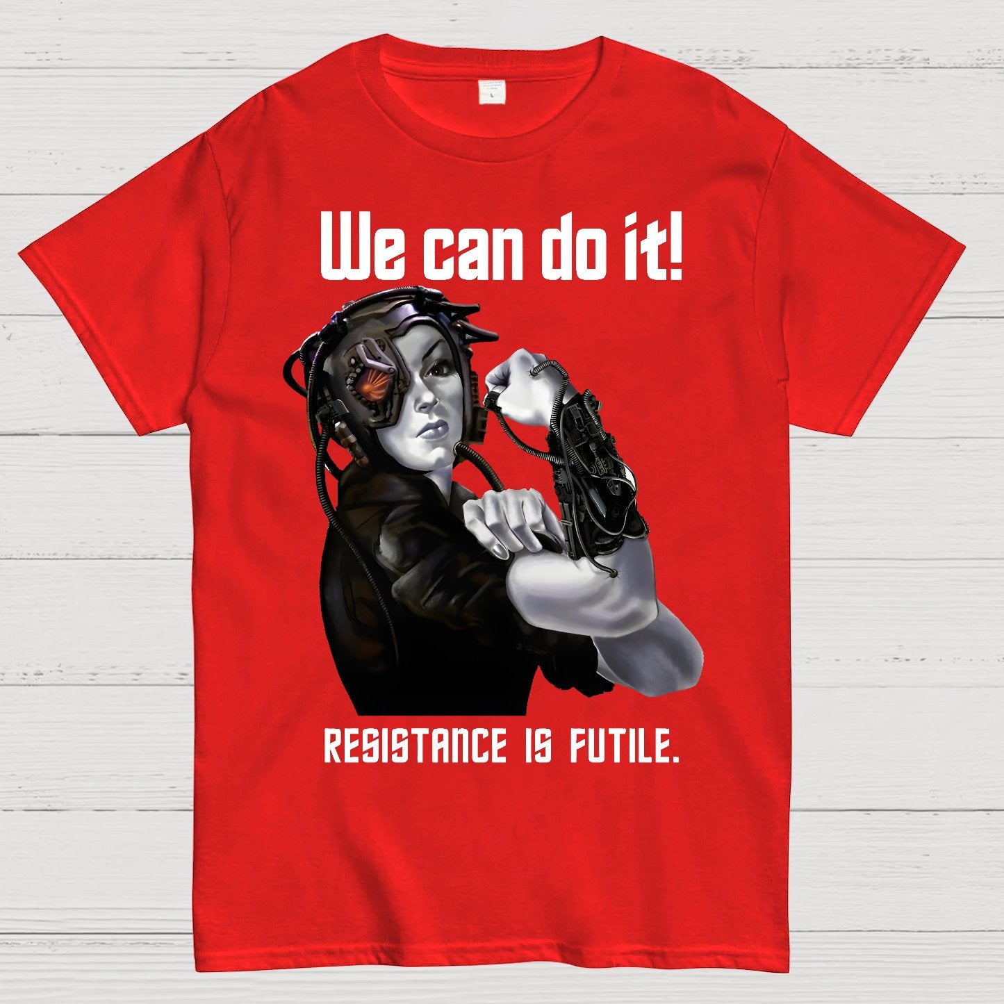 We Can Do It Opposing is Hopeless Geek T-Shirt