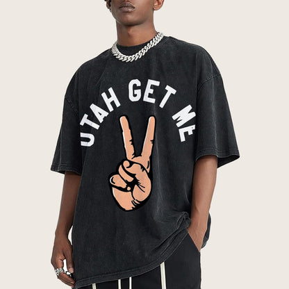 Utah Get Me Two Vintage Distressed T-shirt