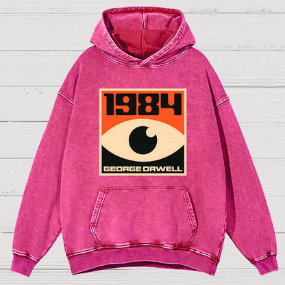 1984 Vintage Distressed Hoodie