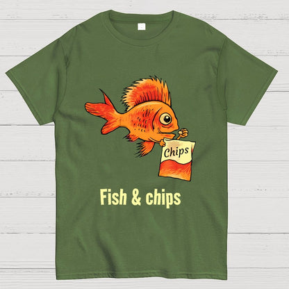 Fish & chips Geek T-Shirt