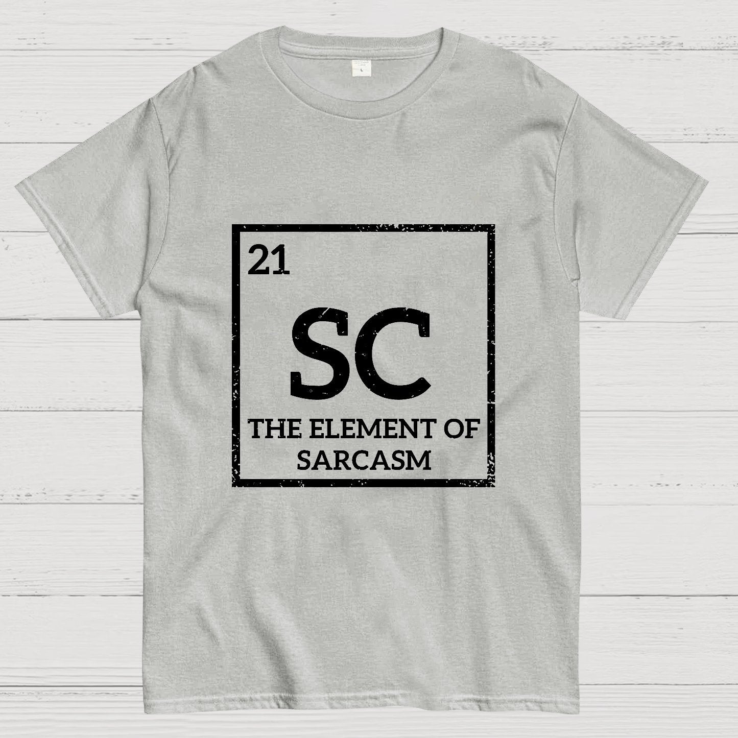 Sc The Element Of Sarcasm Geek T-Shirt
