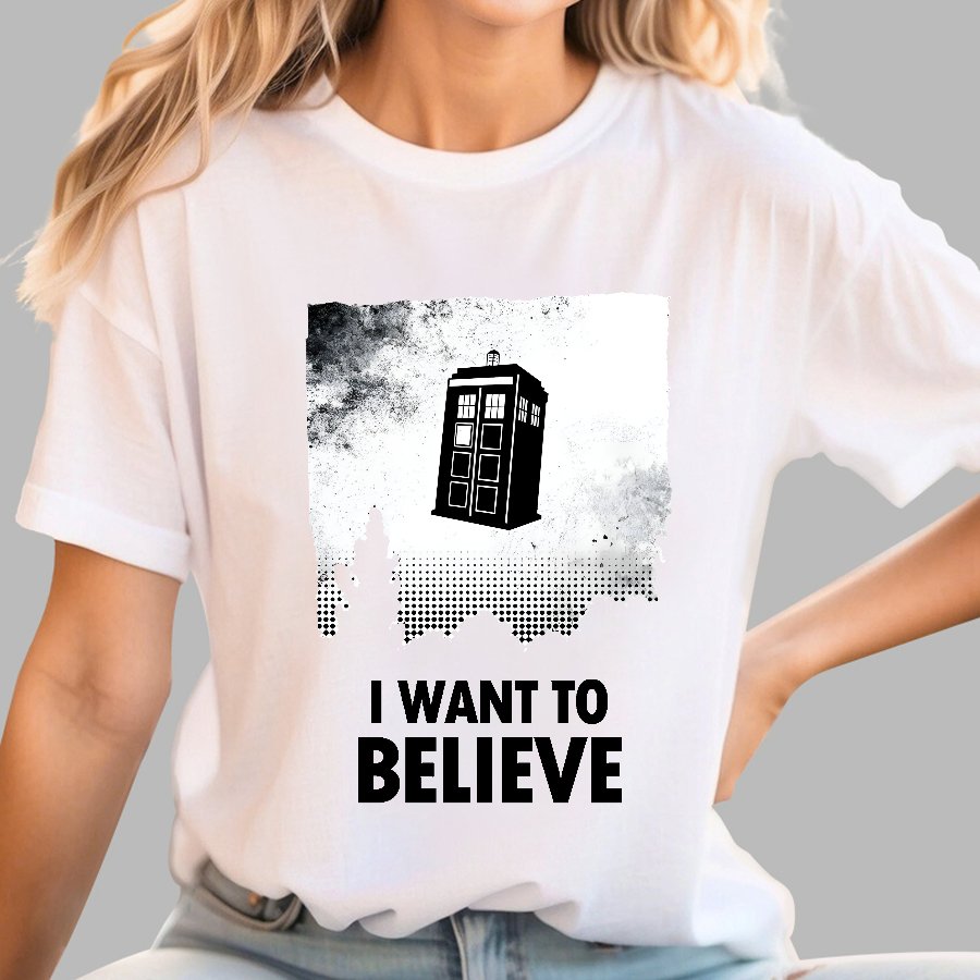 I Want To Believe Geek T-Shirt
