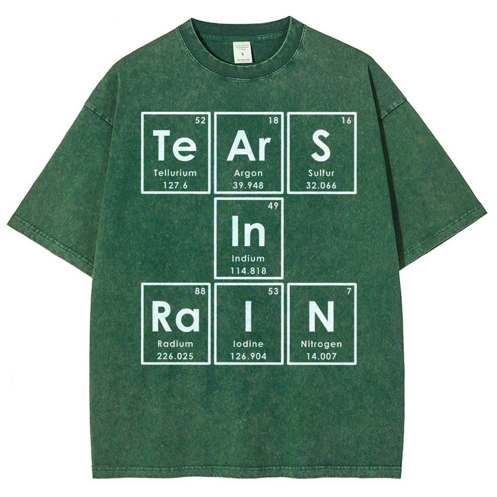 TeArS In RaIN Essential Vintage Distressed T-shirt