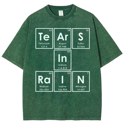 TeArS In RaIN Essential Vintage Distressed T-shirt