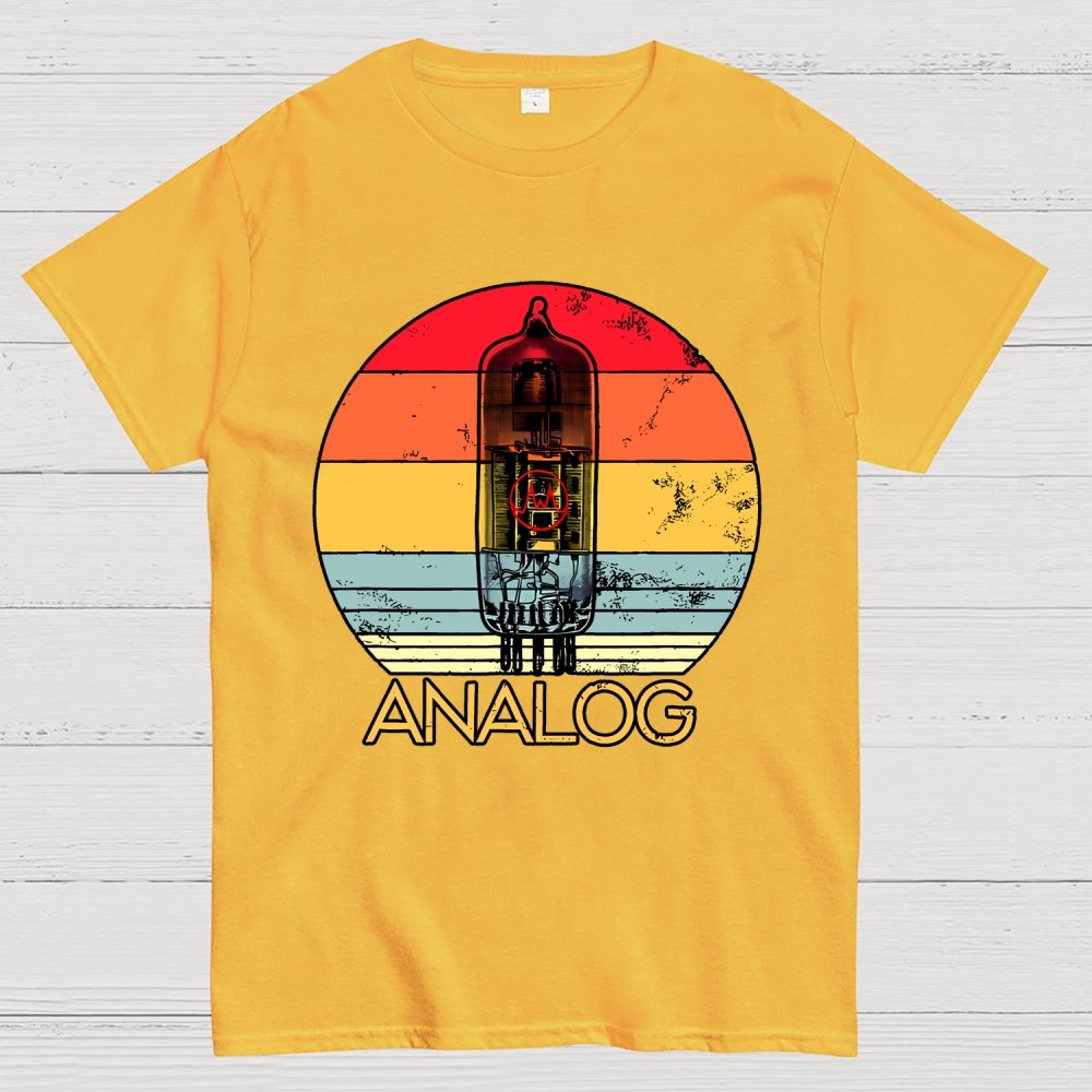 Vacuum Tube Analog Geek T-Shirt