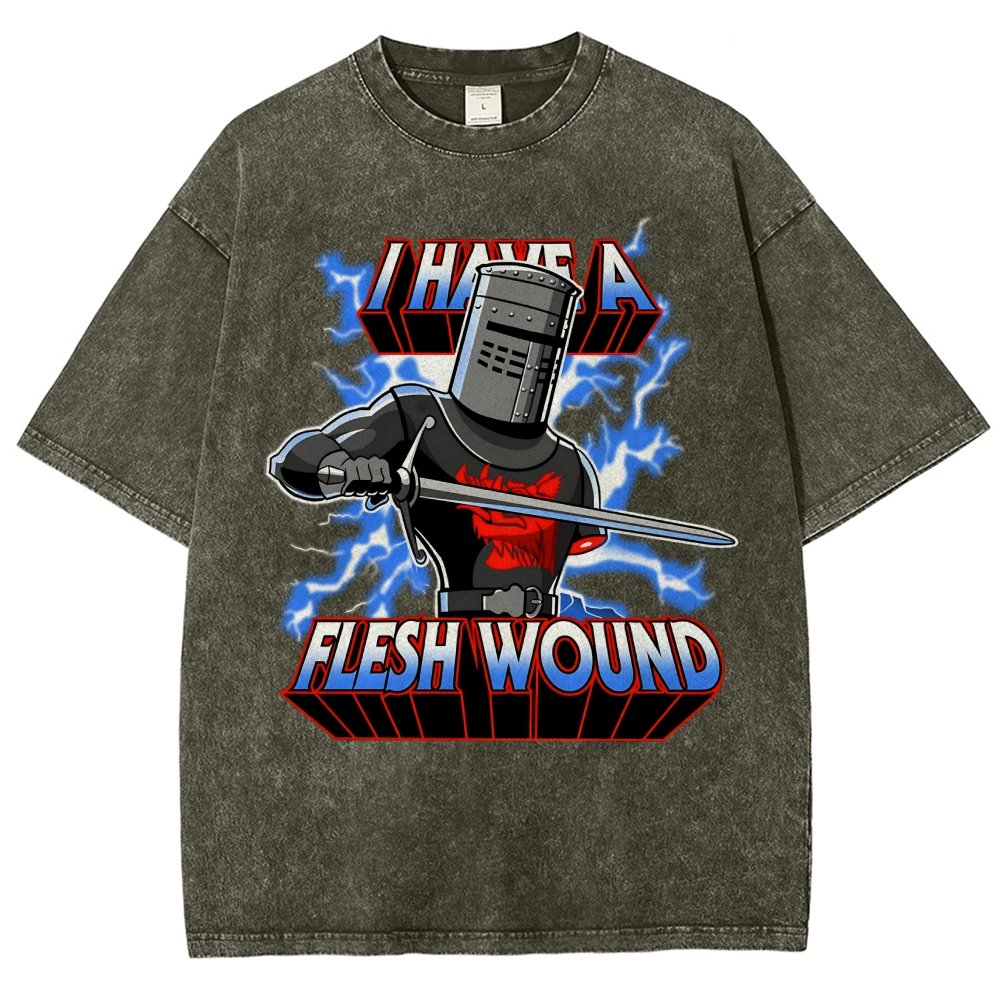 I Have A Flesh Wound Vintage Distressed T-shirt