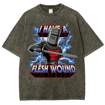 I Have A Flesh Wound Vintage Distressed T-shirt