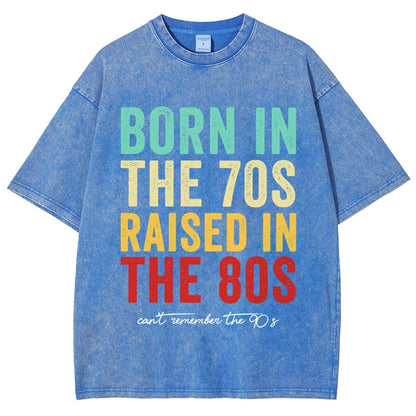 Raised In The 80s Vintage Distressed T-shirt