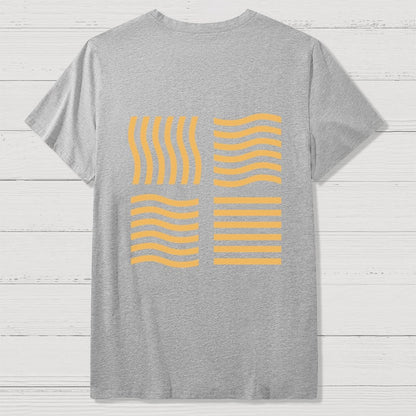 Elemental Stones  Back Printing Geek T-Shirt
