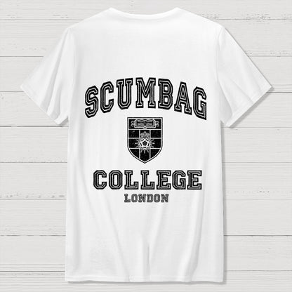 Scumbag College Unisex  Back Printing Geek T-Shirt