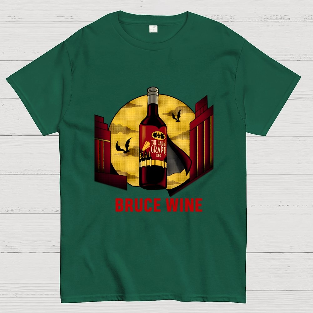 Bruce Wine Geek T-Shirt