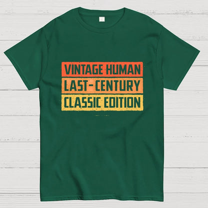 Vintage Human Geek T-Shirt