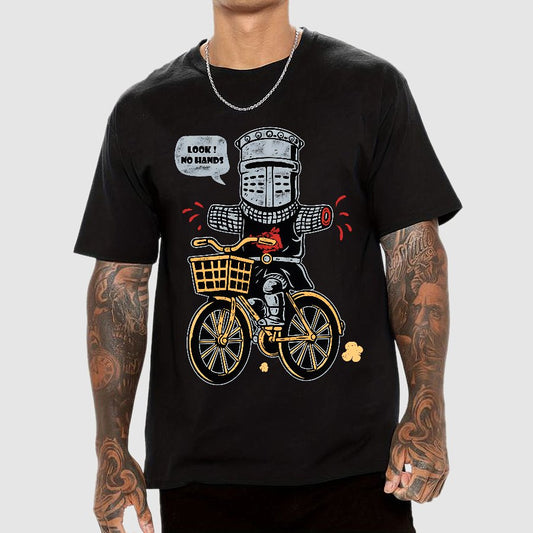 Look ! No Hands Geek T-Shirt