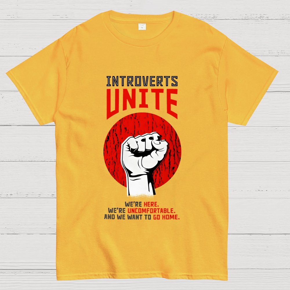 Introverts Unite! Geek T-Shirt