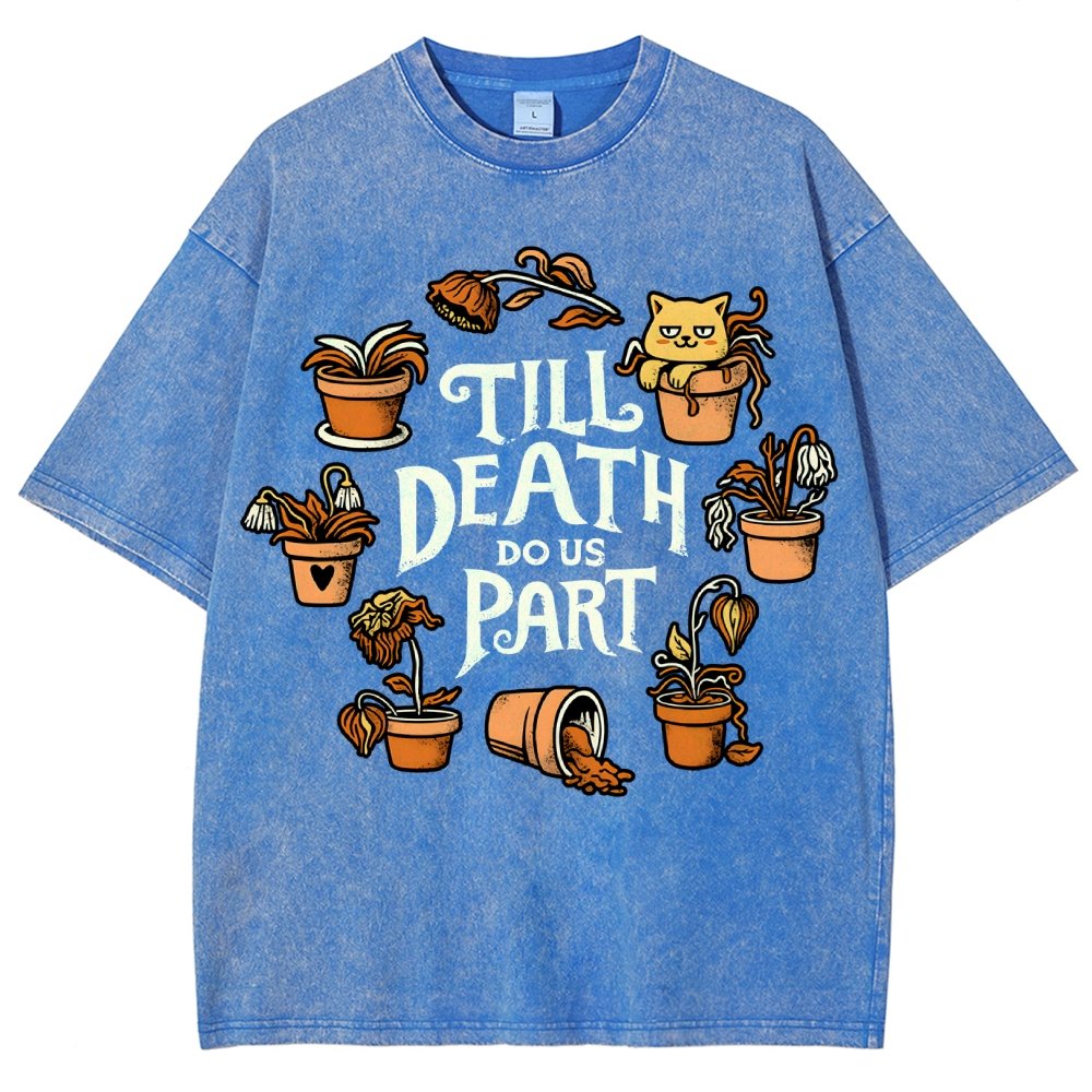 Plant Killer Love Vintage Distressed T-shirt