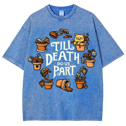 Plant Killer Love Vintage Distressed T-shirt