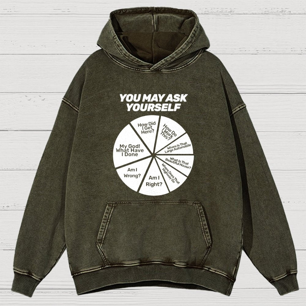 Techno Apocalypse Vintage Distressed Hoodie