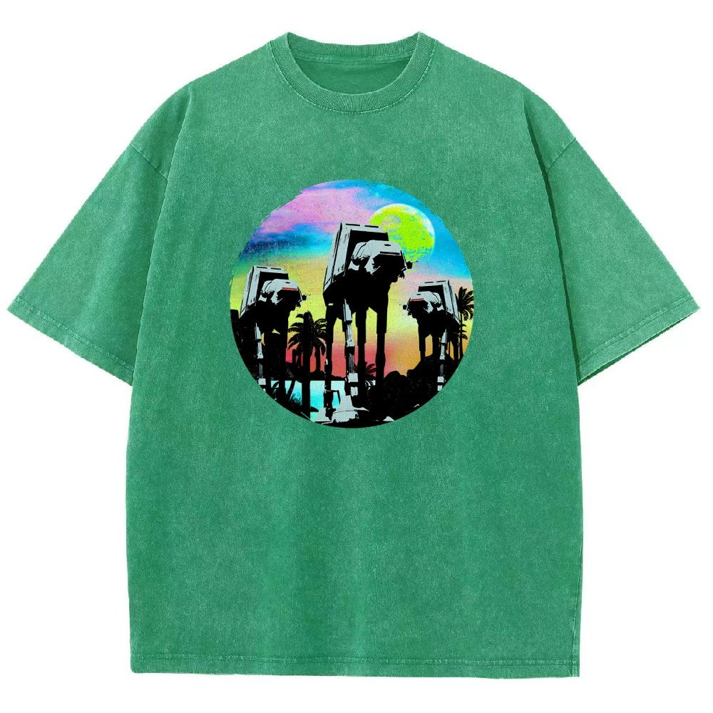 Retro Walker Adventure Vintage Distressed T-shirt