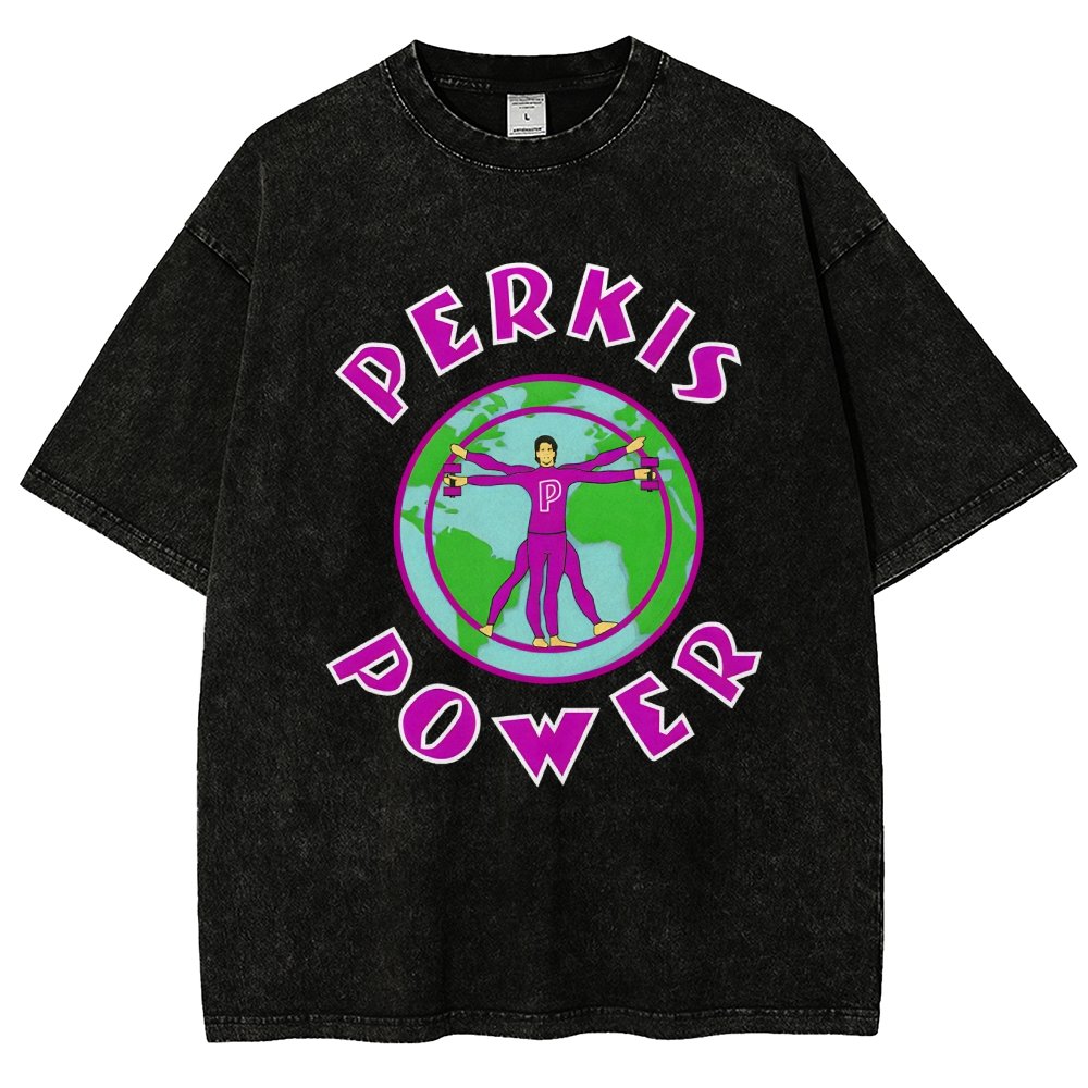 Perkis Power Vintage Distressed T-shirt