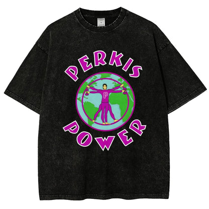 Perkis Power Vintage Distressed T-shirt