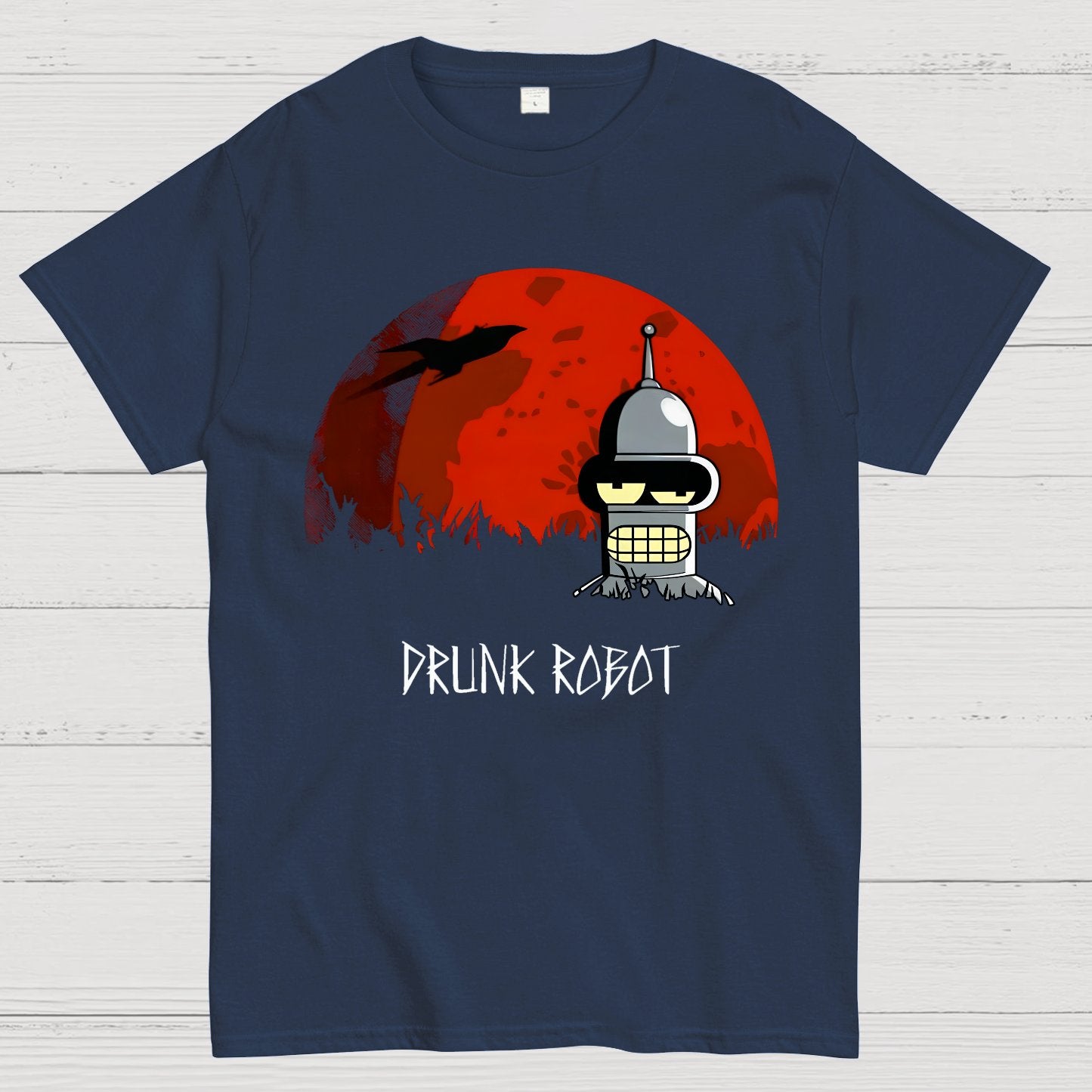 Drunk Robot Geek T-Shirt