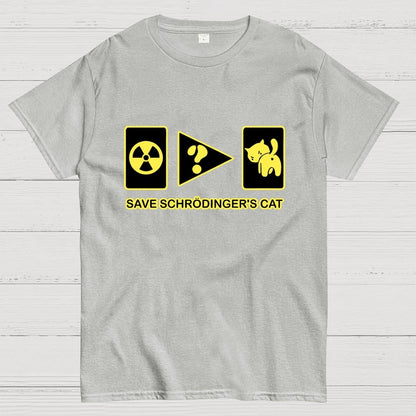 Save Schrodinger's Cat Geek T-Shirt