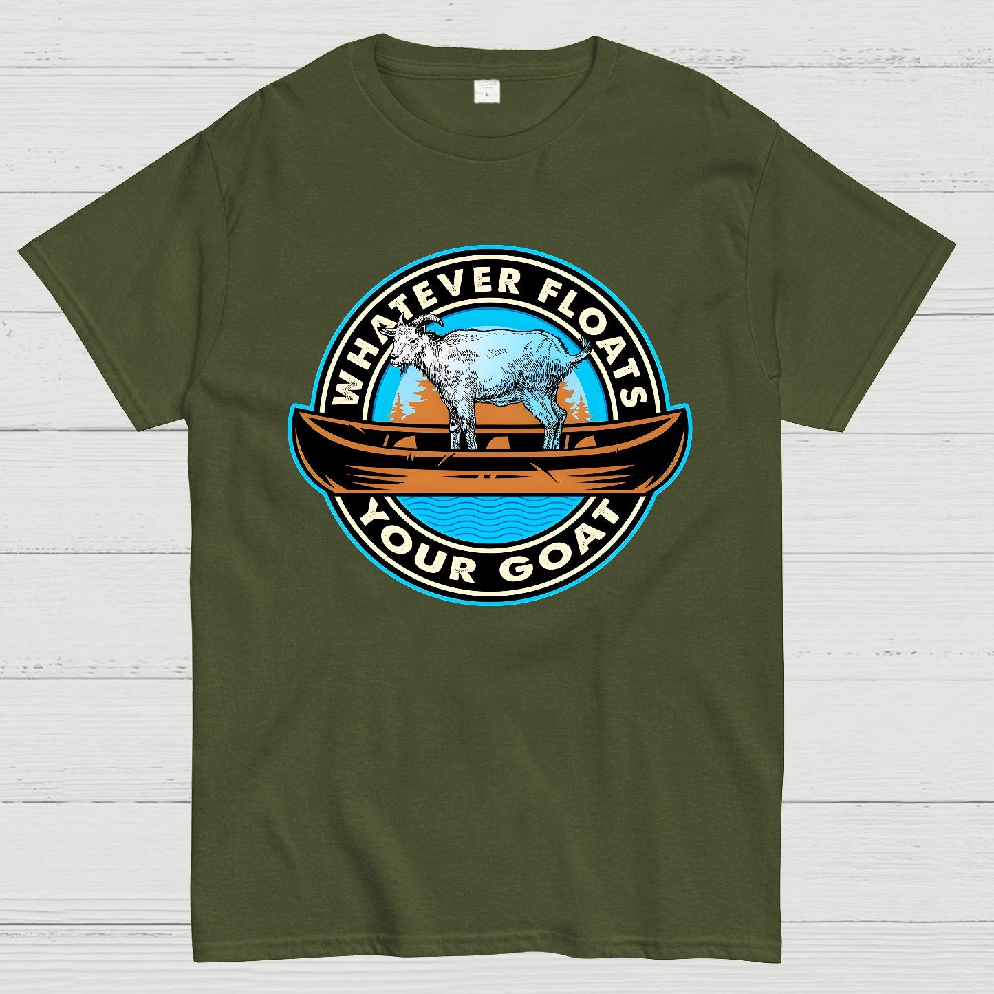 Whatever Floats Your Goat Geek T-Shirt