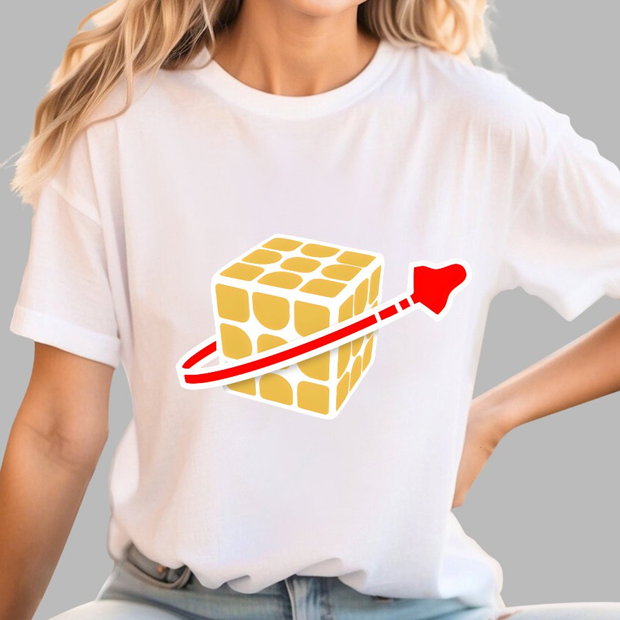 Cubeman Geek T-Shirt