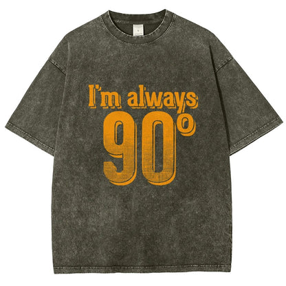 I'm Always Right Math Vintage Distressed T-shirt