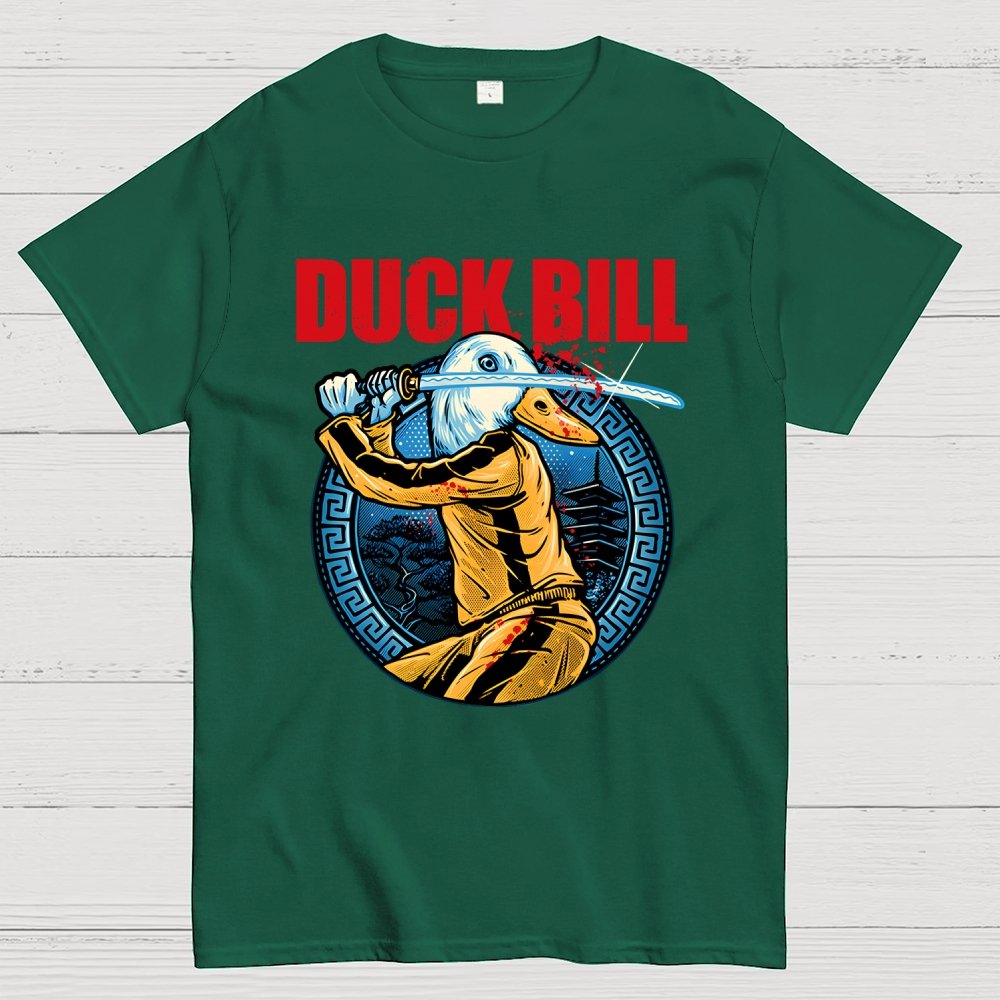 Chinese Kung Fu Duck Geek T-Shirt