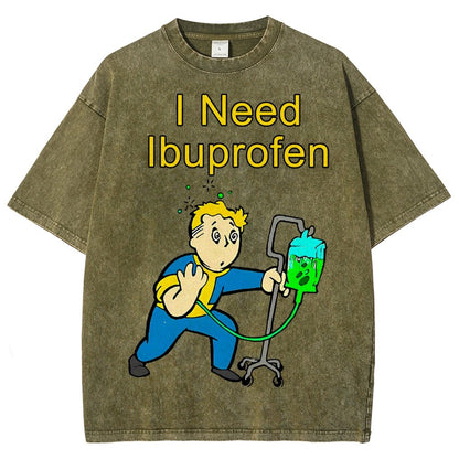I Need One More Ibuprofen Vintage Distressed T-shirt