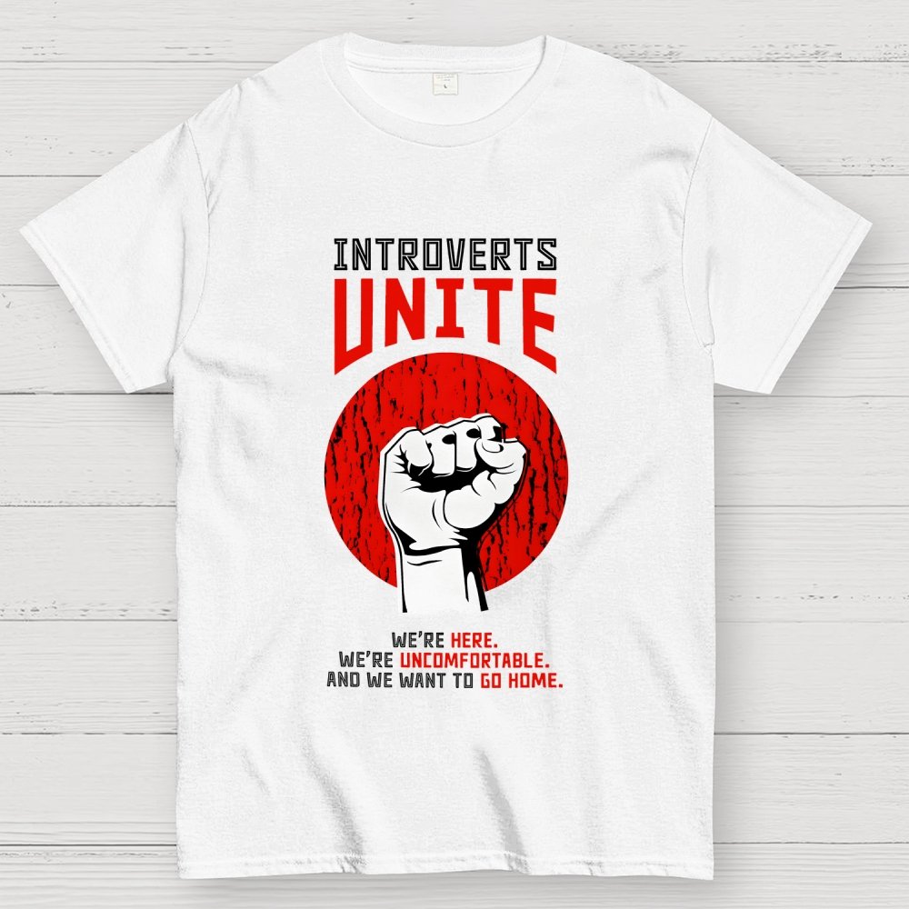Introverts Unite! Geek T-Shirt