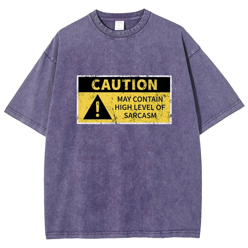 High Level Sarcasm Vintage Distressed T-shirt