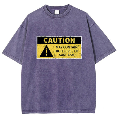 High Level Sarcasm Vintage Distressed T-shirt