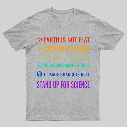 Stand Up For Science! Geeky T-Shirt