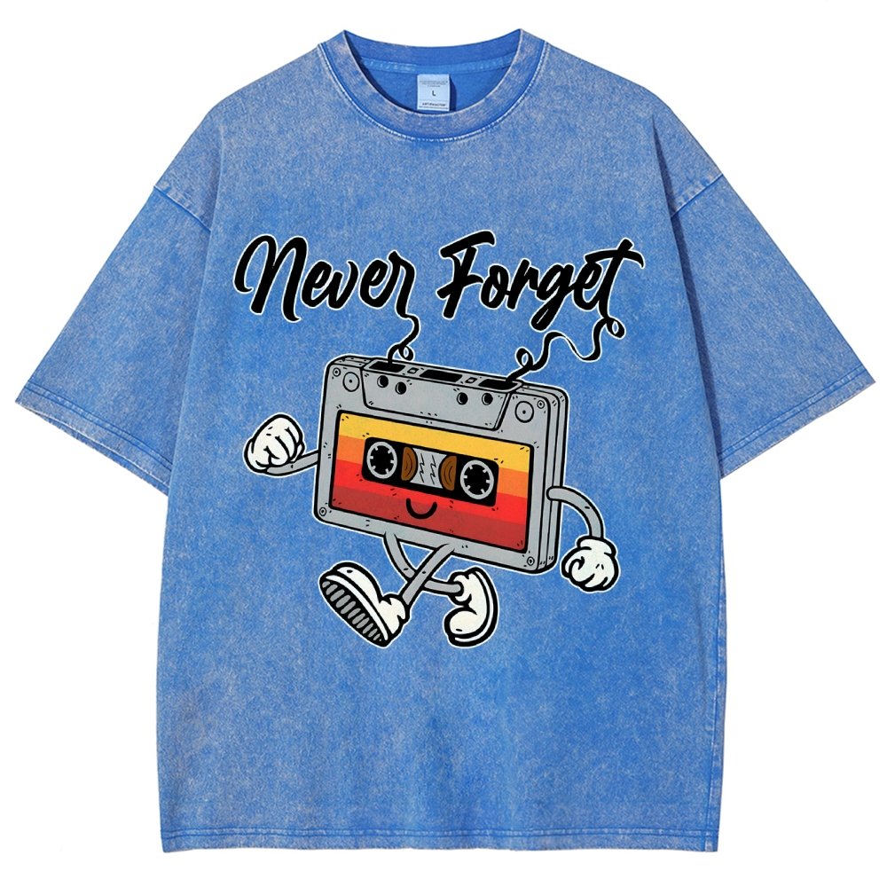 Never forget Vintage Distressed T-shirt