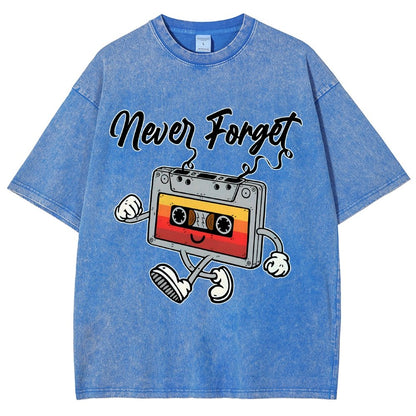 Never forget Vintage Distressed T-shirt