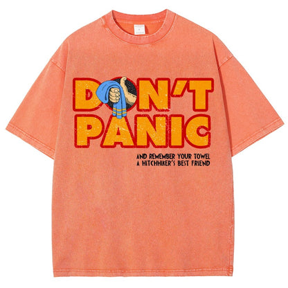 Pon't Panic Vintage Distressed T-shirt