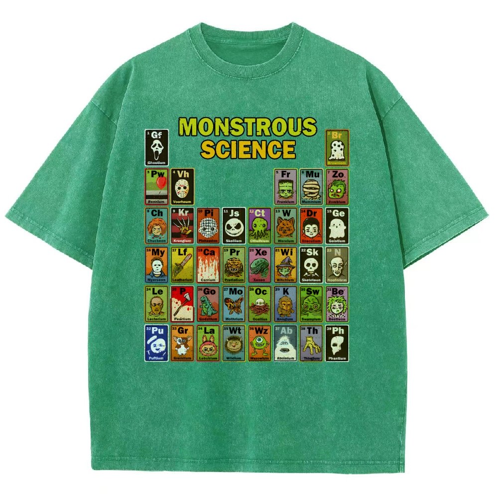 Monstrous Science Vintage Distressed T-shirt