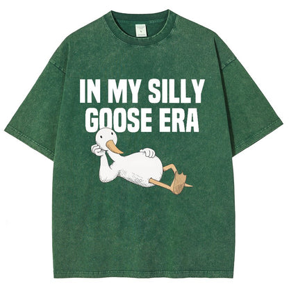 In My Silly Goose Era, Silly Goose Vintage Distressed T-shirt