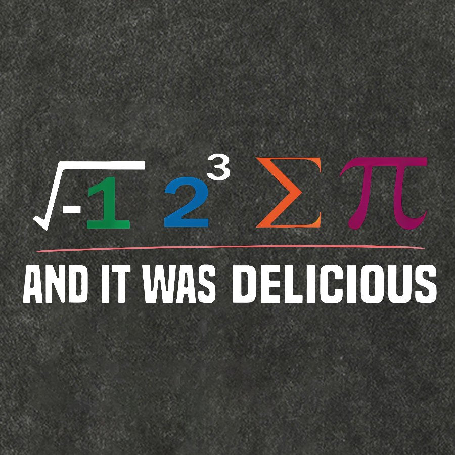 I Ate Some Pie And It Was Delicious I Ate Some Pi Math Vintage Distressed T-shirt