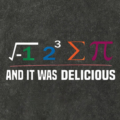 I Ate Some Pie And It Was Delicious I Ate Some Pi Math Vintage Distressed T-shirt