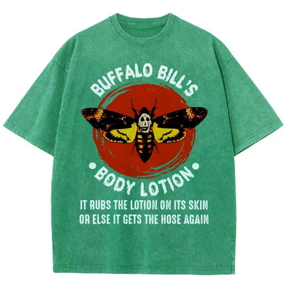 buffalo bills body lotion Vintage Distressed T-shirt