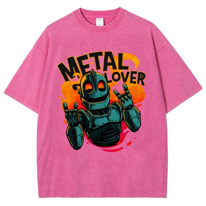 Giant Metal Lover Vintage Distressed T-shirt
