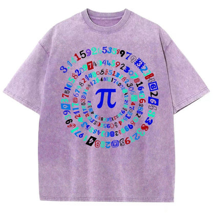 Happy Pi Day Vintage Distressed T-shirt