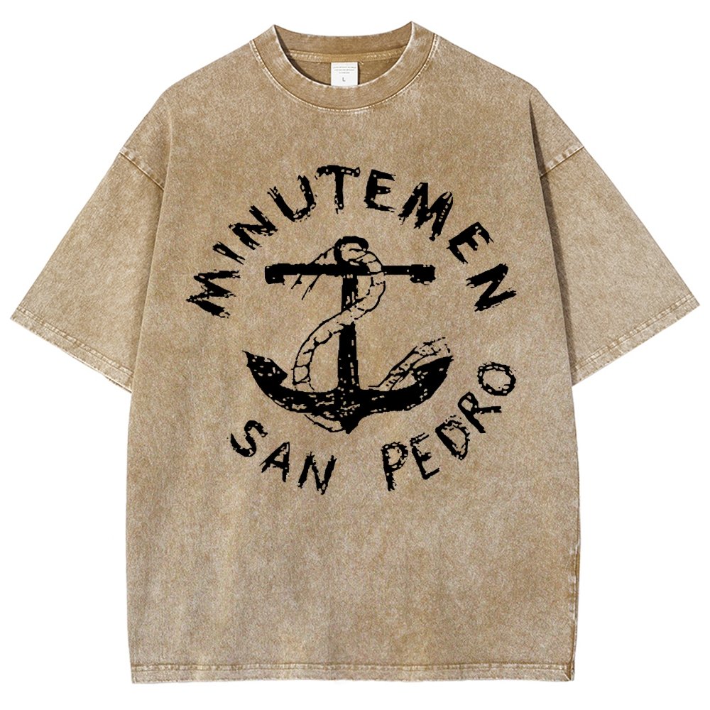 Minutemen San Pedro Vintage Distressed T-shirt