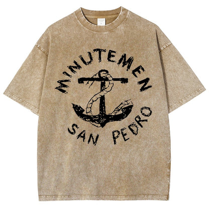 Minutemen San Pedro Vintage Distressed T-shirt