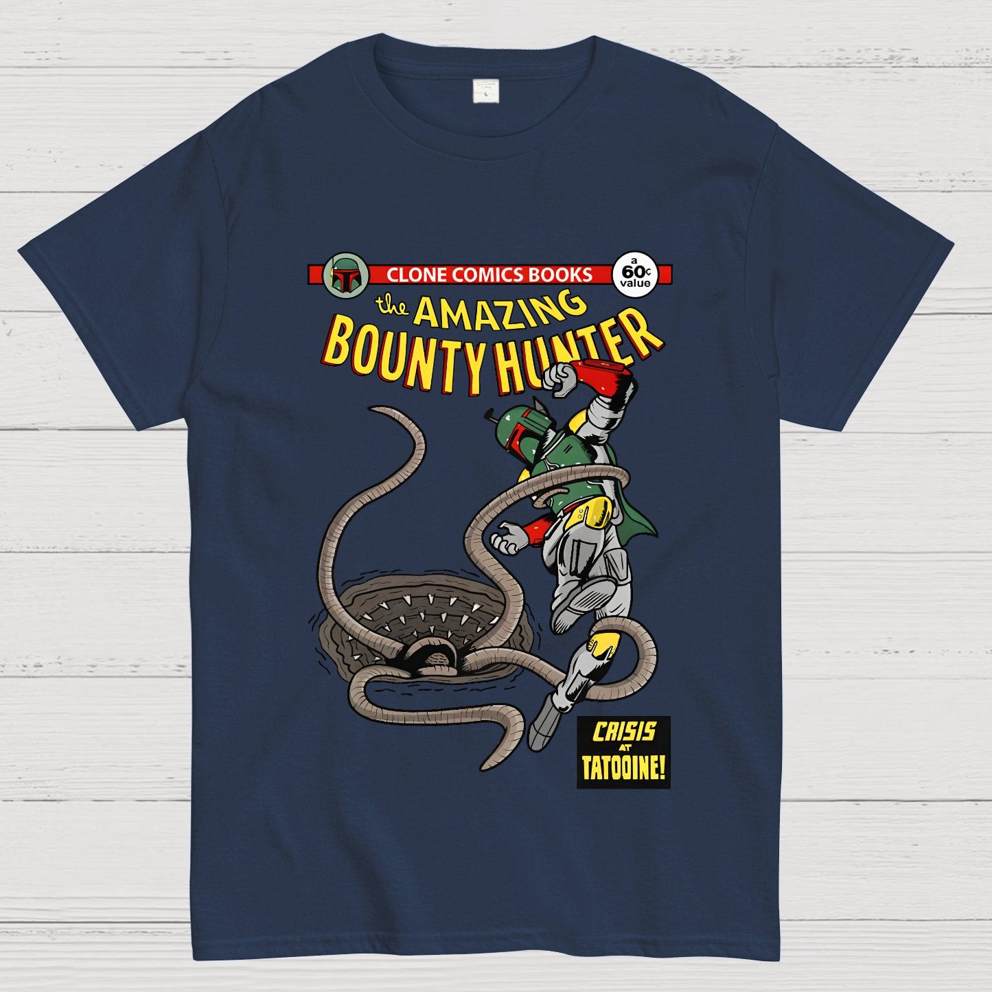 Desert Monsters and Hunters Geeky T-Shirt
